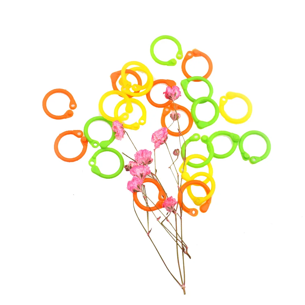 24 шт Силиконовые вязальные крючком маркеры стежка с коробкой вязание Блокировка