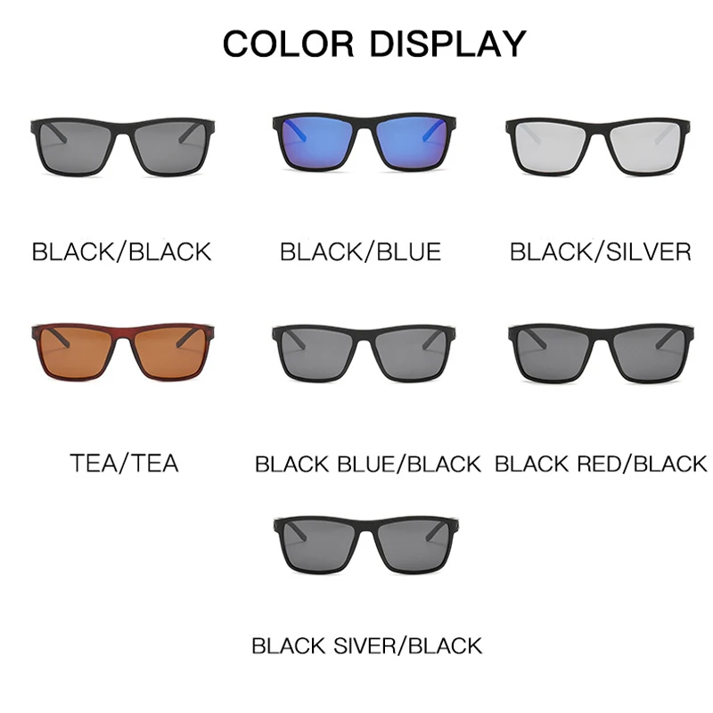 

Zilead Men's Sunglasses Anti Blue Rays Square Sunglasses Classic Fashion Design Goggles Drive Out UV400 culos de sol masculino