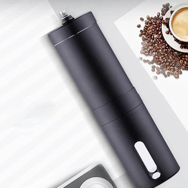 GURET Black Manual Coffee Grinder Portable Stainless Steel Washable Maker Drip Filter Cafe Tools | Дом и сад