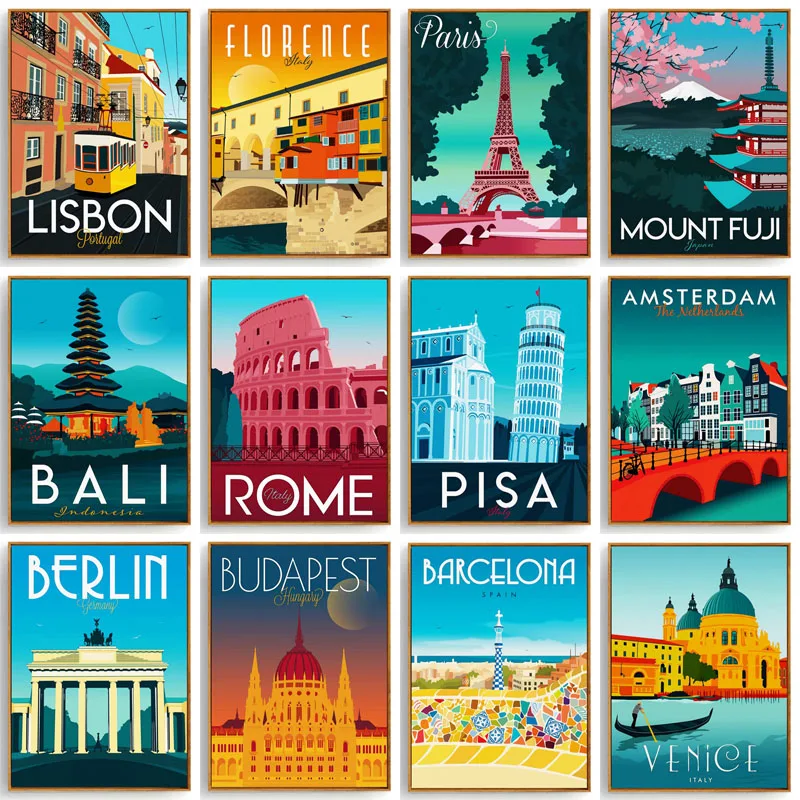 

5D Diy Diamond Painting Home Door Cross Stitch Full Drill Scenery Embroidery City Handmade Wall Decor Gift