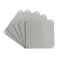 pvc dust cleaner pc cooler fan filter cover computer mesh 80 90 120 140mm pc computer chassis fan dust cover