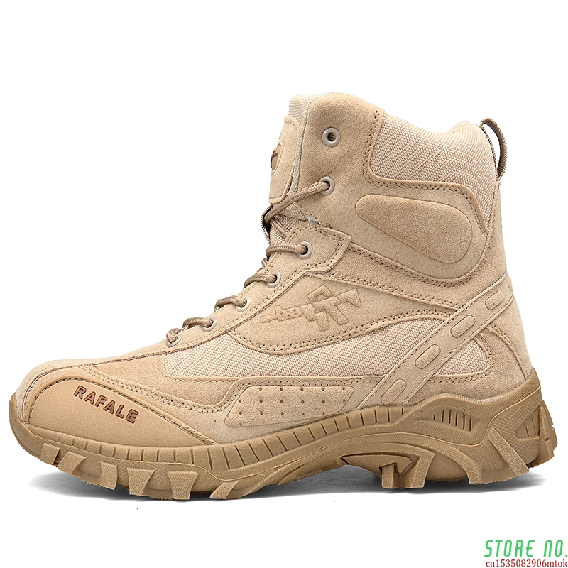 

Ботинки мужские кожаные в стиле милитари, для зимы и осени