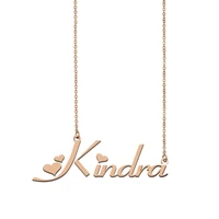 kindra name necklace custom name necklace for women girls best friends birthday wedding christmas mother days gift