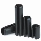 50 шт.лот M1.5 M2 M2.5 черная оцинкованная пружинная шпилька из углеродистой стали, цилиндрическая эластичная открытая Шпилька, позиционирующая Шпилька, дюбель GB879