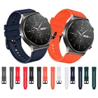 Ремешок силиконовый для наручных часов Huawei Watch Gt 2 Pro, спортивный сменный Браслет Для huawei gt2 pro