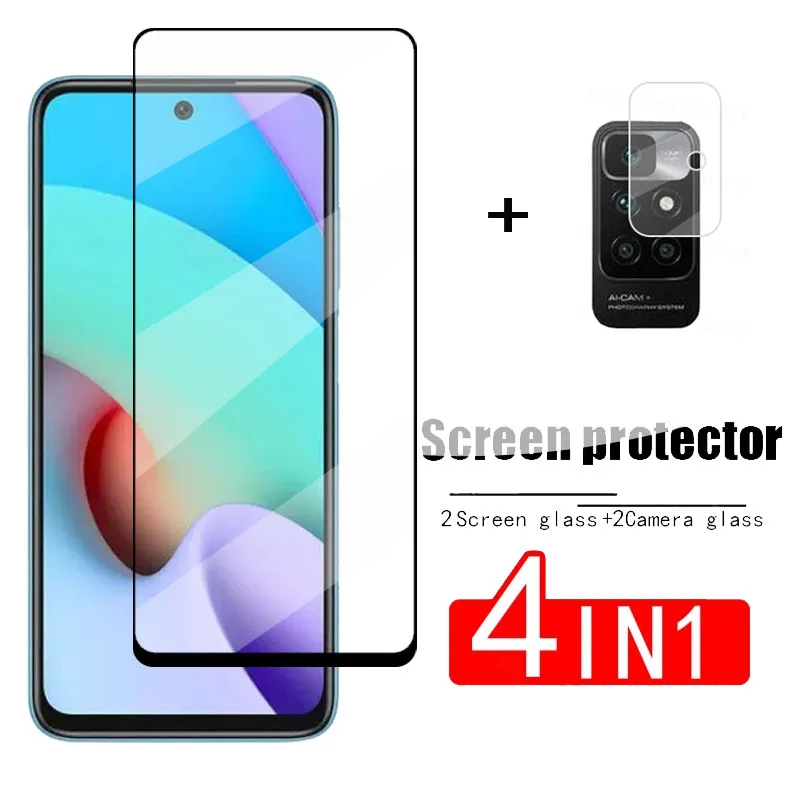 Стекло с полным покрытием для Redmi Note 11 Pro Защита экрана 10 закаленное стекло