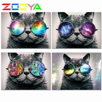 3d full diamond embroidery cat diamond paintings abstract new arrivals mosaic diamond photo cat cool home decortion gifts er050
