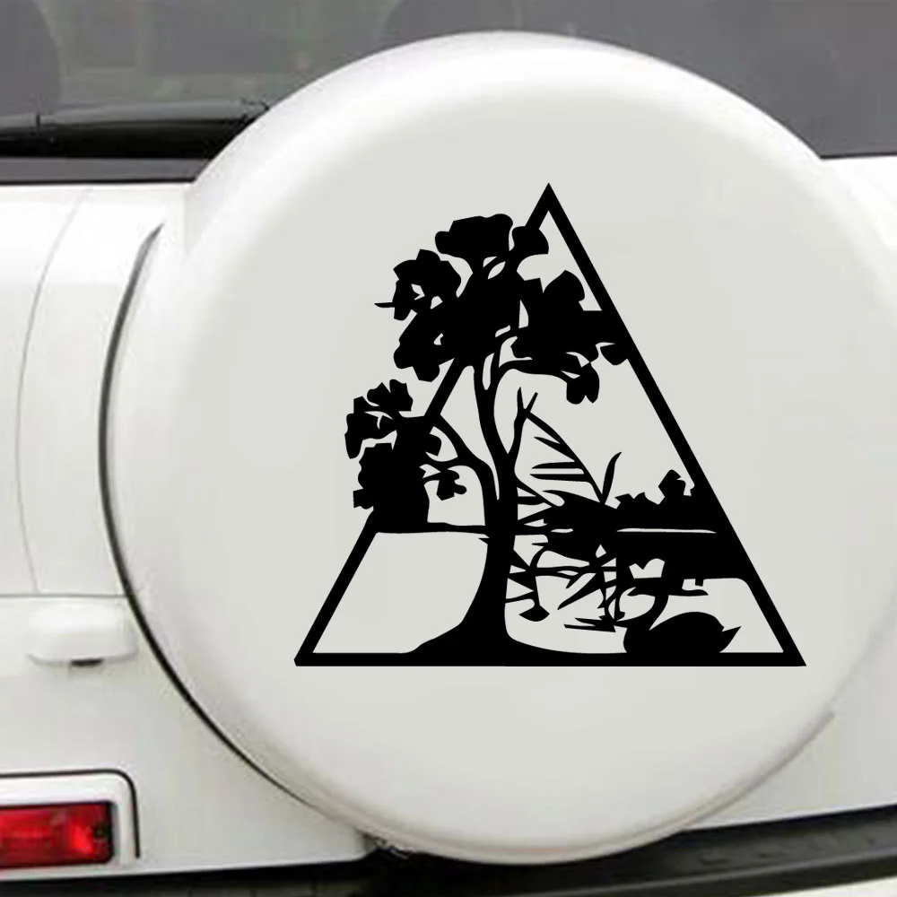 

Diy Forest Auto Stickers On The Car Car Rearview Mirror Sticker Auto Body Styling Stickers Accessories