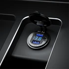 Двойное зарядное устройство QC 3,0 USB адаптер для розетки питания светодиодный вольтметр для автомобиля мотоцикла RVs лодки автобуса