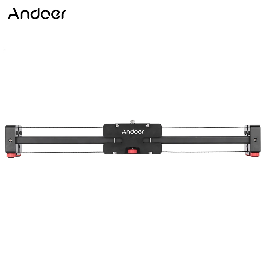 Andoer V2 500 компактный Выдвижной трек Долли слайдер видео стабилизатор фактическое
