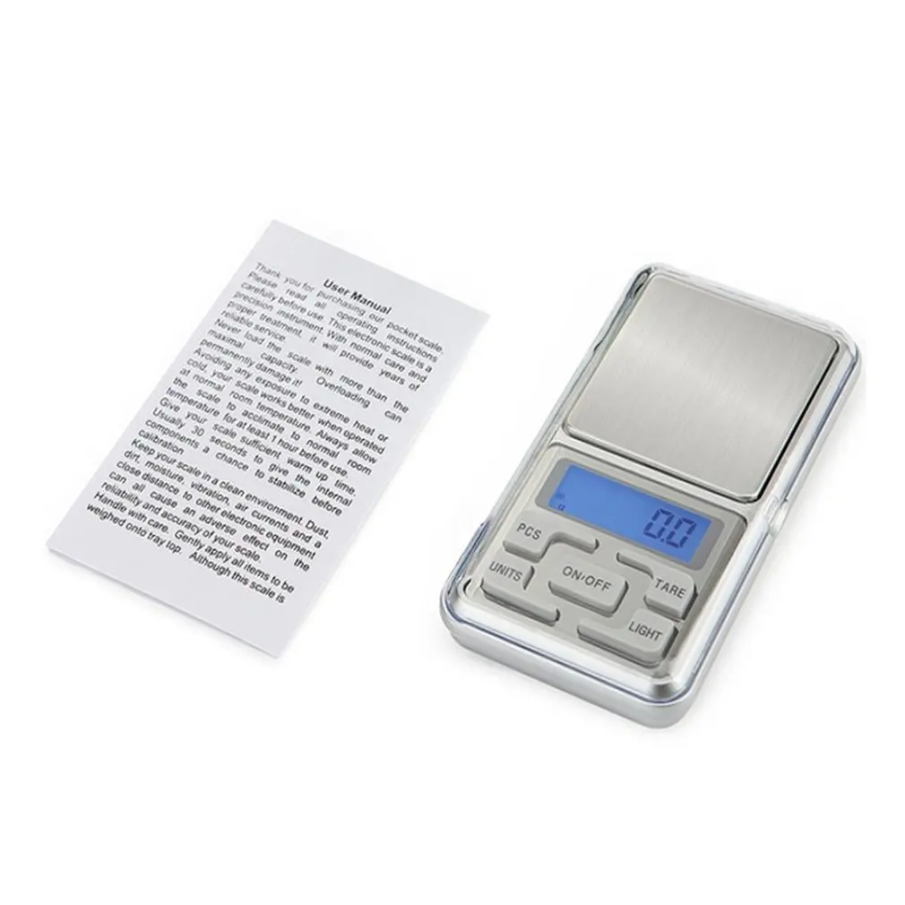 

HT-668B 500g x 0.1g Mini Precision Digital Scales for Gold Sterling Silver Scale Jewelry Balance Gram Electronic Scales