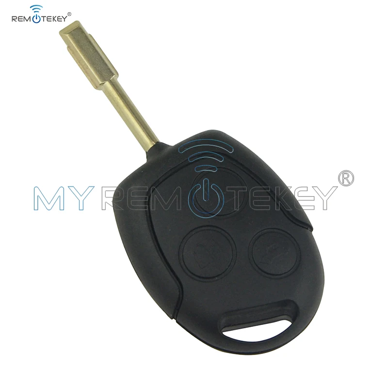 Дистанционный ключ Remtekey для Ford Focus C-Max S-Max Mondeo Fiesta Fusion 2006 2007 2008 2009 2010 ID63 433 МГц 3