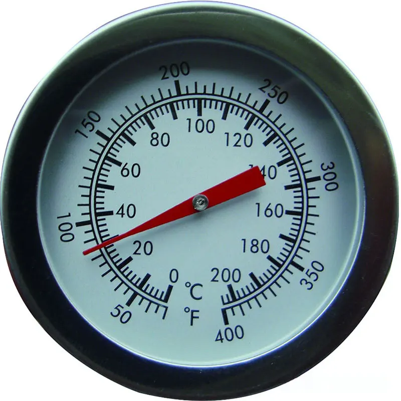

Mechanical Meat Thermometer, Long Stem, Waterproof, No Battery Required, Stainless Steel Deep Fry Thermometer for Turkey, BBQ