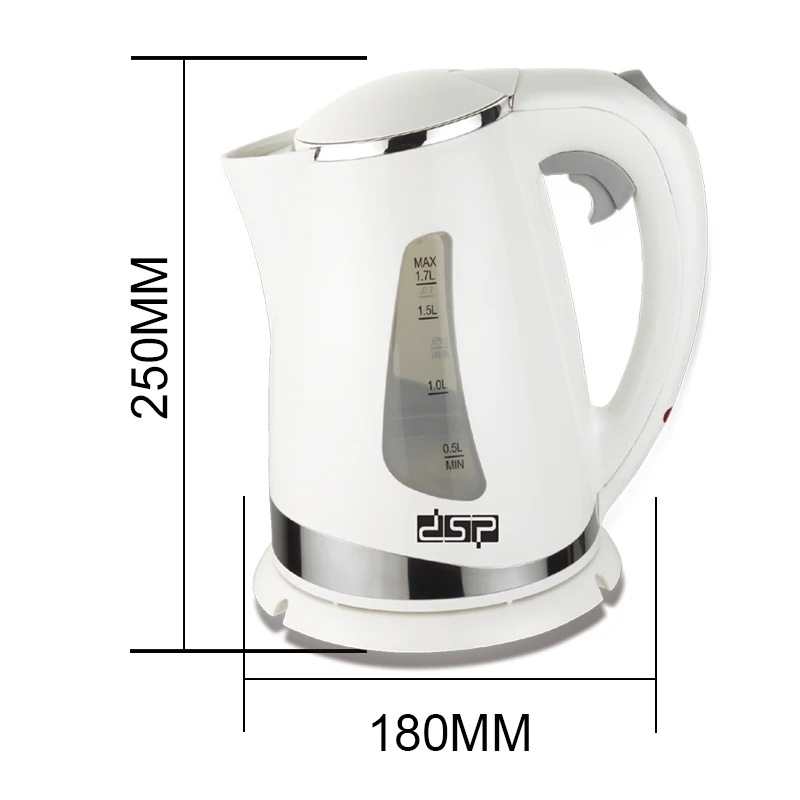 DSP Household Professional 1.7L Electric Kettle Brewing Coffee Tea Heating Water 1850w 220v 50Hz |