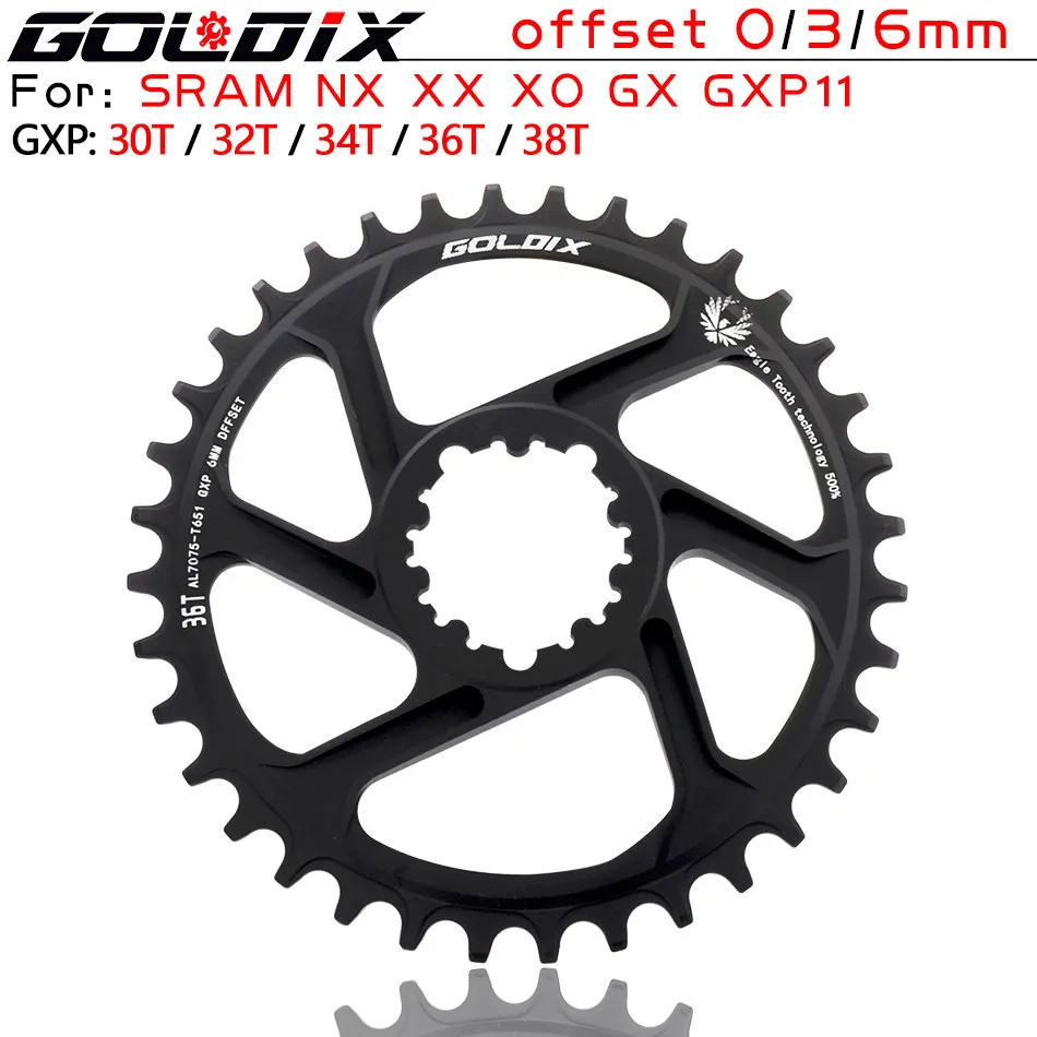 Велосипед GXP горный велосипед 30T/32T/34T/36T/38T корона для Sram 11/12S NX XX XO GX GXP11 низкая цена |