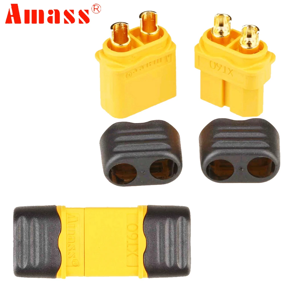 xt60 разъемы 50 паралот amass xt60 разъем