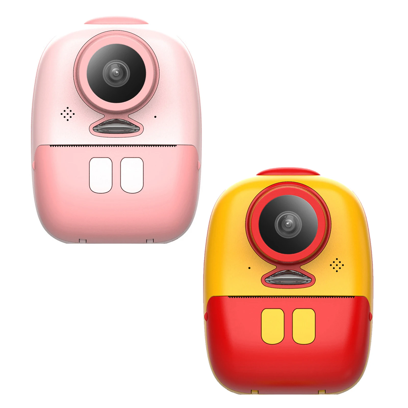 

Mini Children Kids Selfie Ink Instant Print Camera Toy 2 Inches Display for Travel Learning