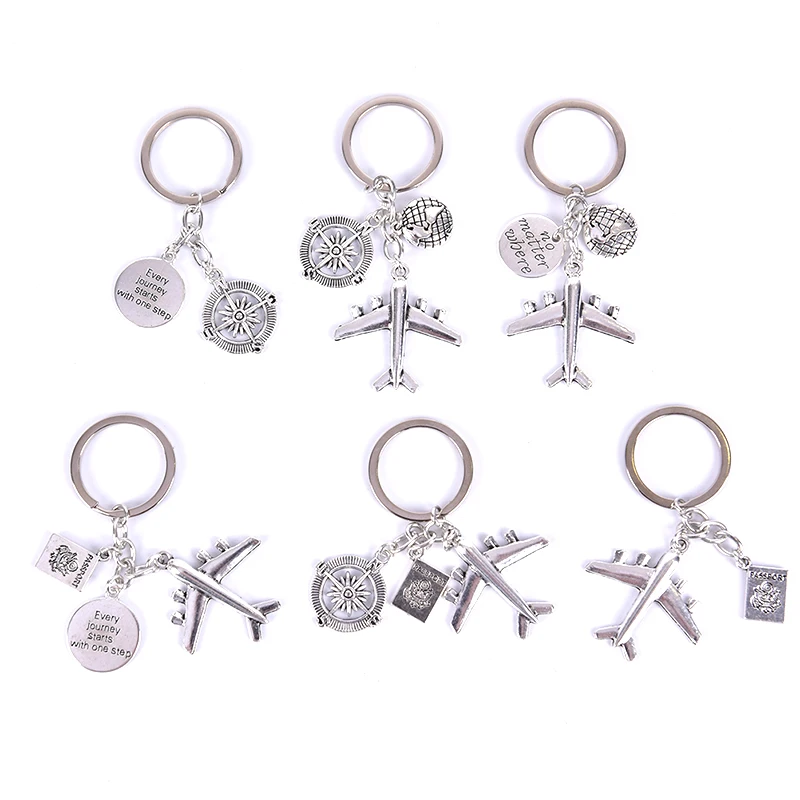 Новинка 1 шт. брелоки с самолетами для путешественника независимо от того где