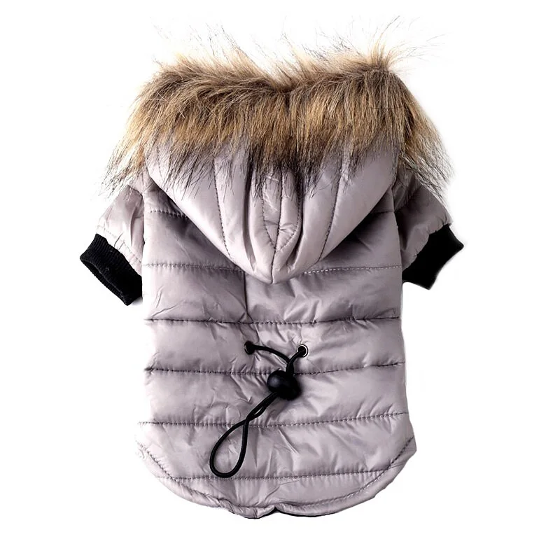 

New Pet Dog Coat Winter Warm Small Dog Clothes For Chihuahua Soft Fur Hoodies Puppy Jacket Clothing Dog Winter Warm Clothes