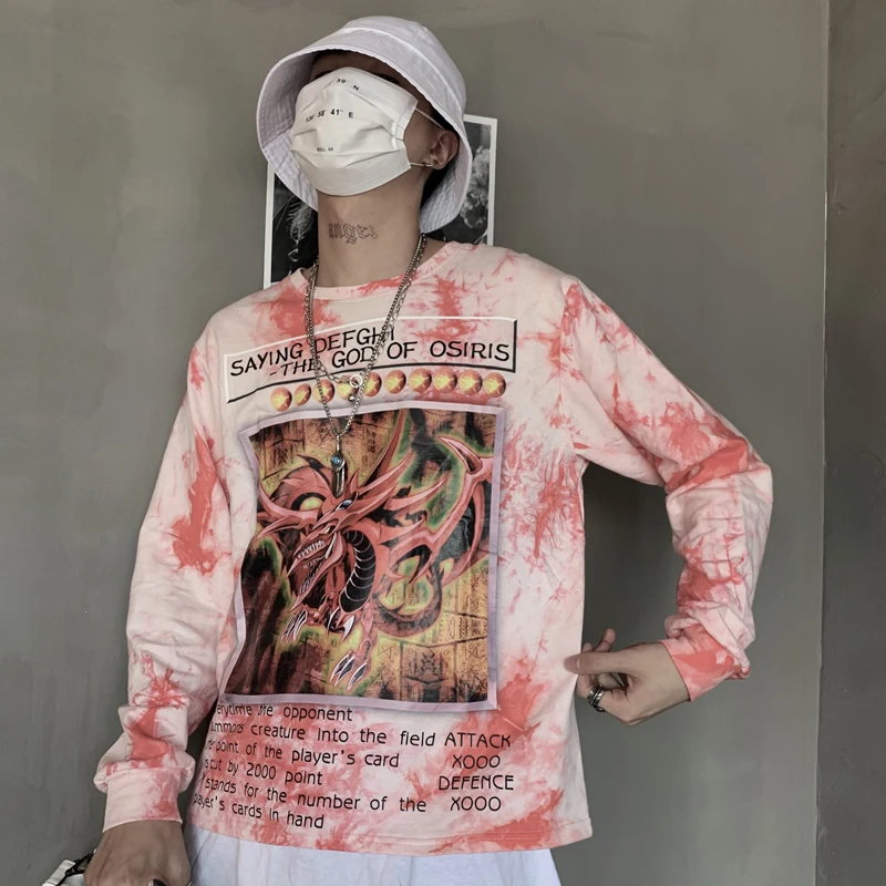 Женская толстовка с капюшоном Duel Monsters повседневный теплый пуловер длинным