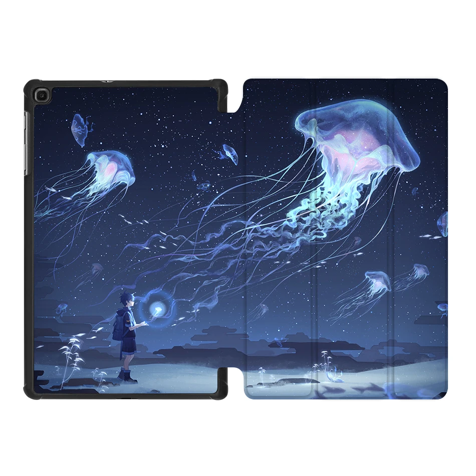 SS10 Чехол MTT для samsung Galaxy Tab A, 10,1 дюймов, SM-T510, T515,, выпуск, тонкий, из искусственной кожи, флип-чехол с подставкой, мультяшный чехол для планшета, coque - Цвет: SS10