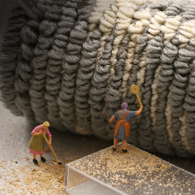 Фото Впитывающий нескользящий коврик для ванной комнаты, черно-белый шахматный коврик, коврики для удаления пыли №4