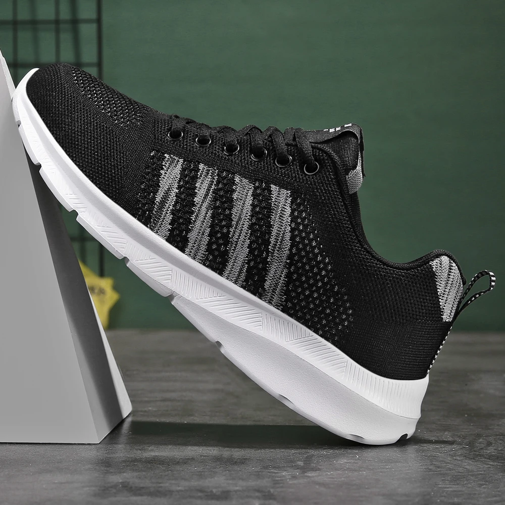 

Hot Selling Men Casual Shoes Fashion Lace-up Comfortable Men's Shoes Wear-resisting Non-slip Sneakers For Adult Male Footwears