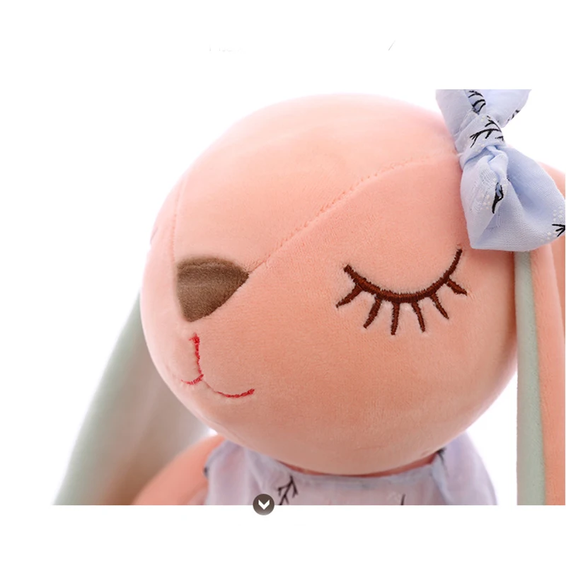 

Cartoon Rabbit Plush Toys Cute Long Ears Bunny Doll For Children Soft Plush Stuffed Animal Appease Sleeping Toys Home Decoration