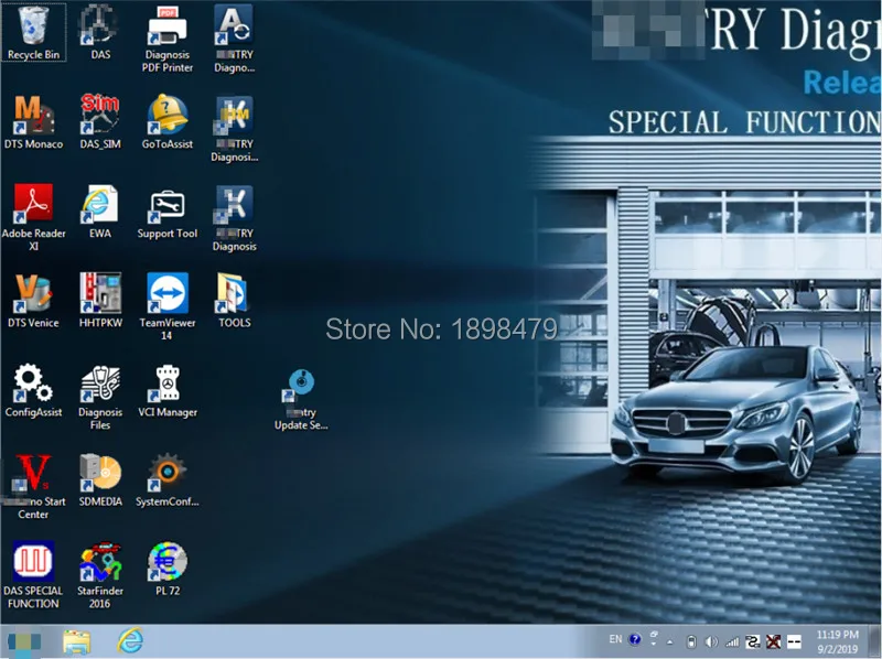 Диагностический инструмент для ноутбука X200T,12 GB, MB Star C4, SD, поддержка HHTwin, 360 в