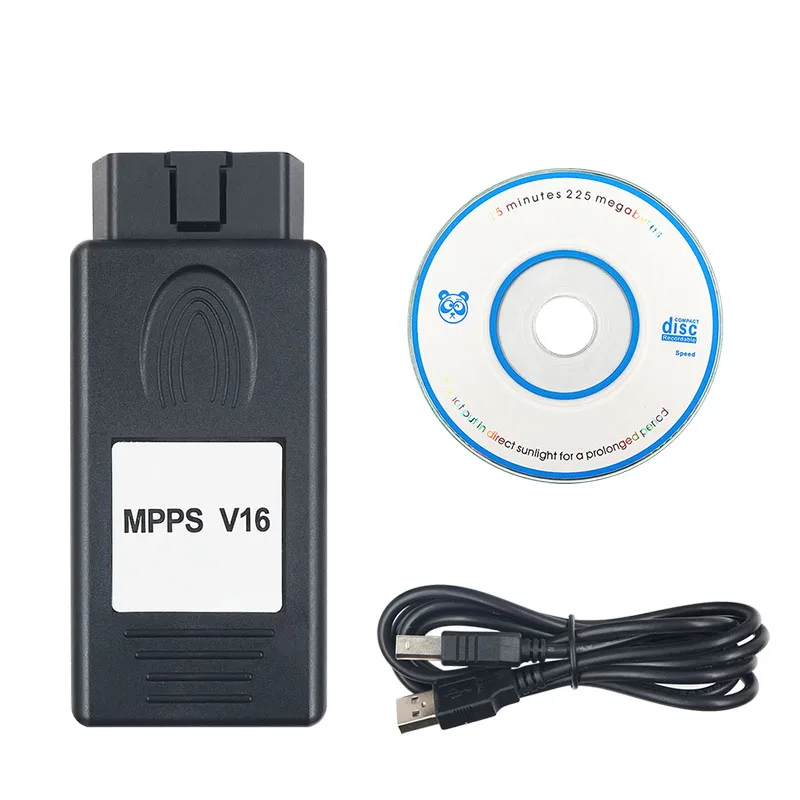 Инструмент для чип-тюнинга MPPS V16 ECU EDC15 EDC16 EDC17 CHECKSUM чтение и запись через порт OBD2