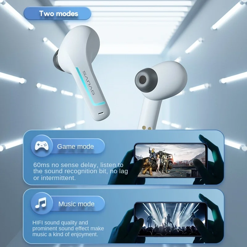 TWS-стереонаушники Sanag H2 PRO с поддержкой Bluetooth 2 поколения 5 0 | Электроника