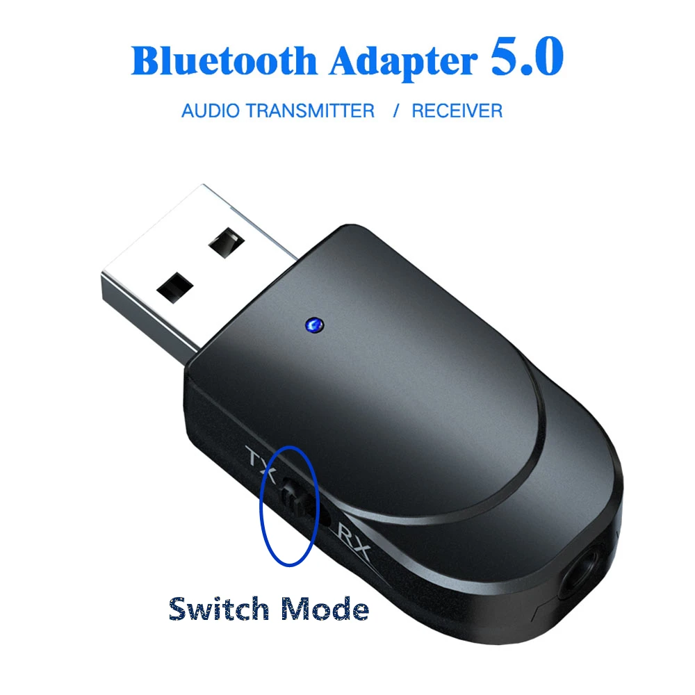 KEBIDU USB Bluetooth приемник передатчики 5 0 беспроводной аудио музыка стерео адаптер
