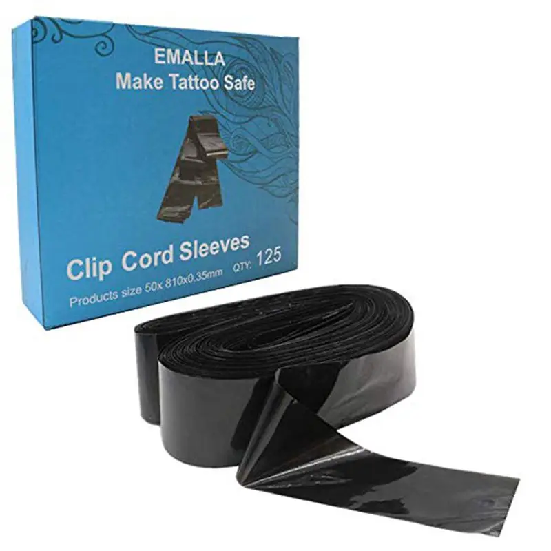 125 шт. одноразовые чехлы для тату клипс|Аксессуары татуажа| |