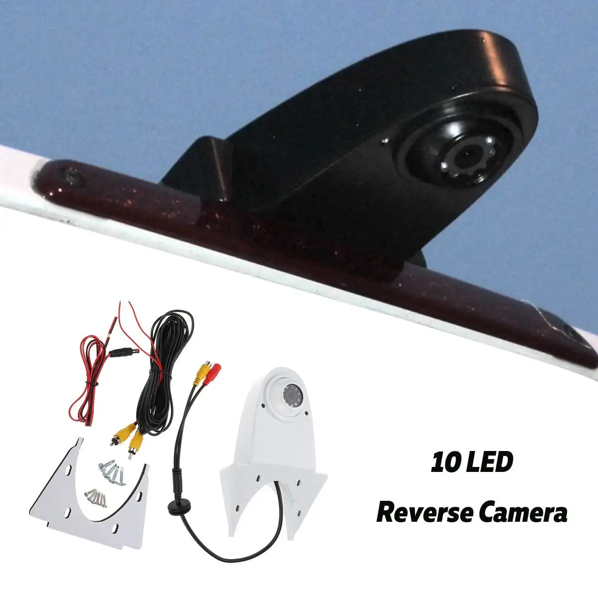 

X-Автомобильная камера заднего вида на крышу, водонепроницаемая для Mercedes, автобусов, фургонов, прицепов VW, новинка, IP68, водонепроницаемая