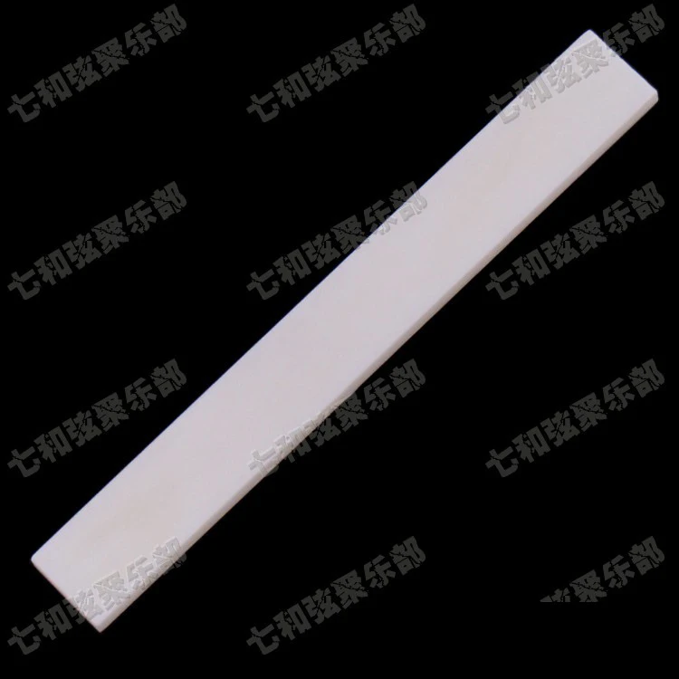 30 stücke natürliche blank knochen brücke nut sattel für lp folk akustische klassische gitarre elektrische gitarre bass gitarre zu