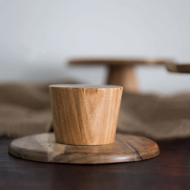

Wood Tray for Fruit Cake Dessert Stand Table Home Decor Photography