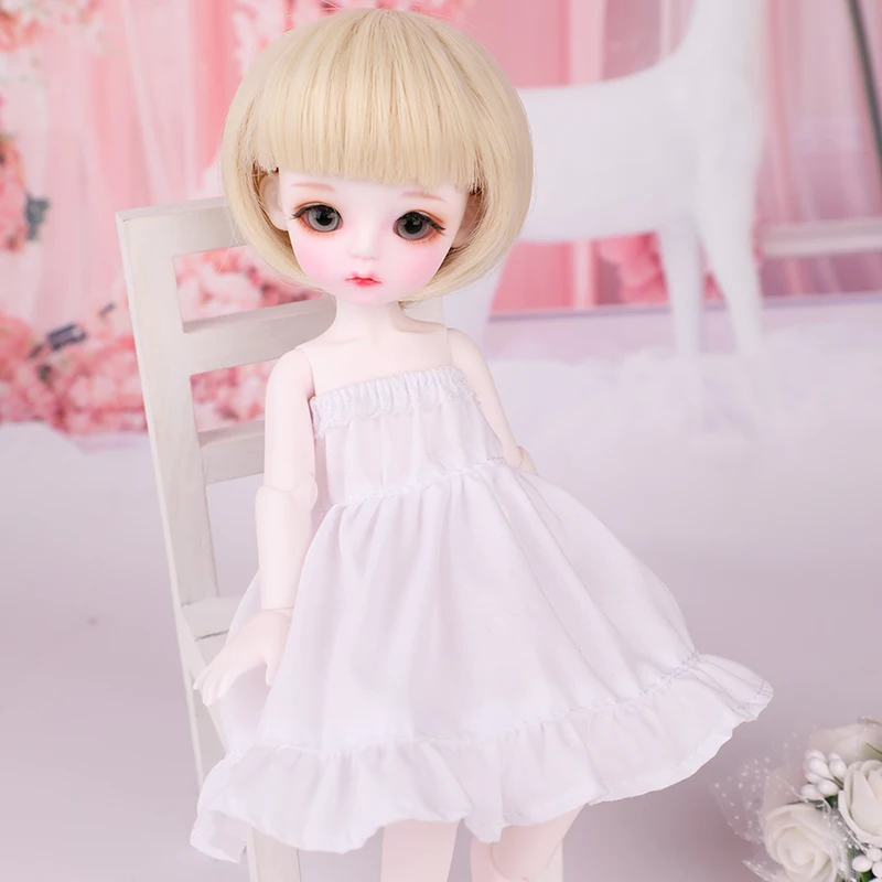 Шарнирные куклы SD с белым костюмом бесшумные полимерные прямые продажи завода