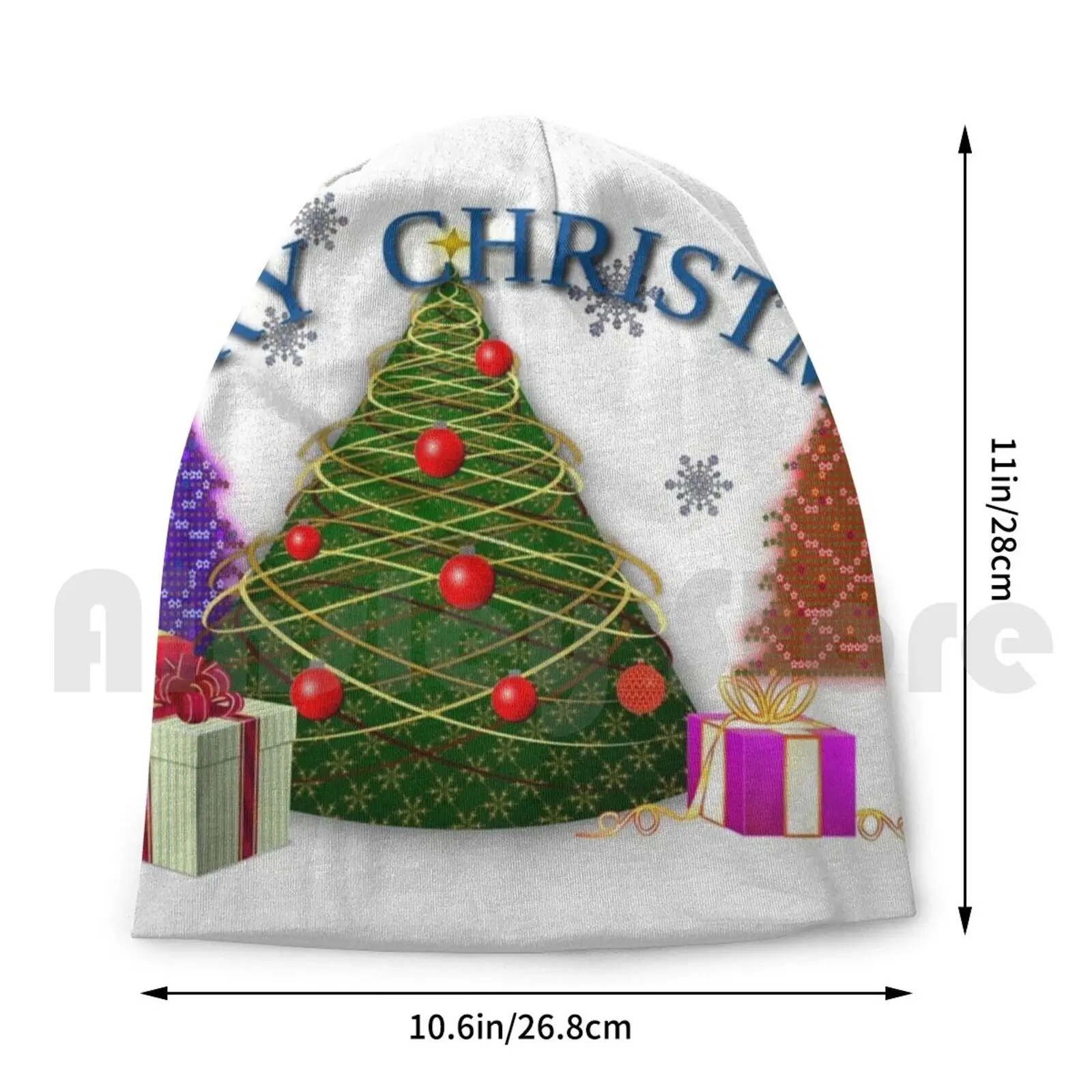 Рождественская Шапка бини 2015 с принтом сделай сам подушка Johndsmith Санта елка