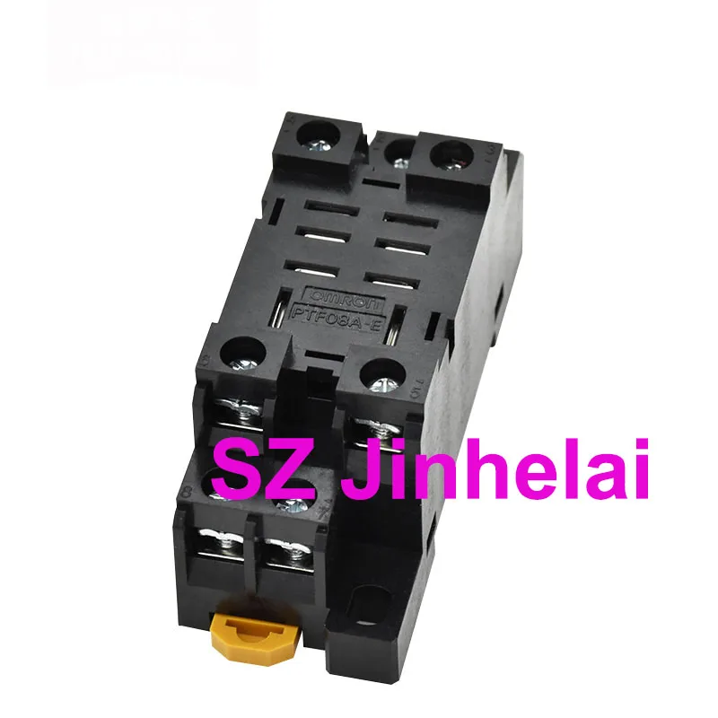 

10pcs OMRON PTFZ-08-E Authentic Original CONNECTING RELAY SOCKET (substitution PTF08A-E) Apply to LY2N-J HH62P