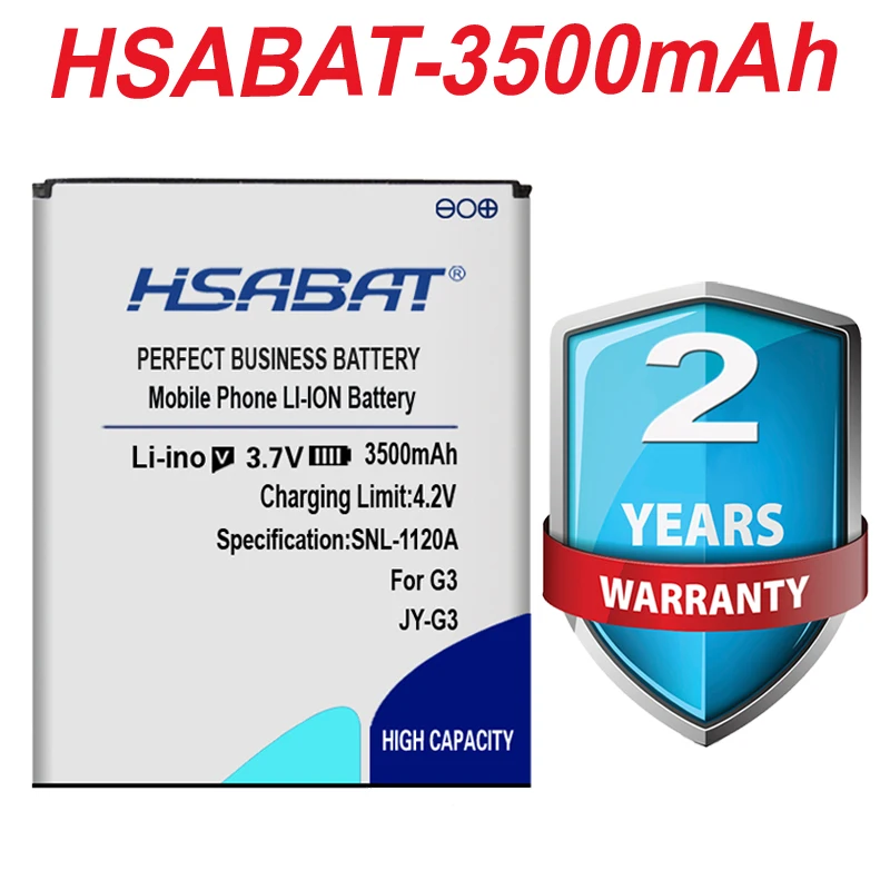 Аккумулятор HSABAT 3500 мАч аккумулятор для JY G3 jiayu G3S g3C G3T G3|g3 battery|battery g3battery |