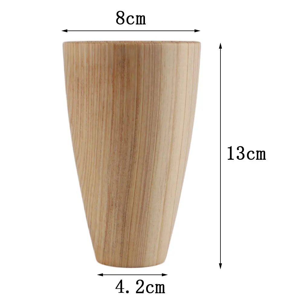 

High Quality Primitive my bottle creative Handmade Natural Spruce Wooden Cup Gift Home Handmade drinkware High-end
