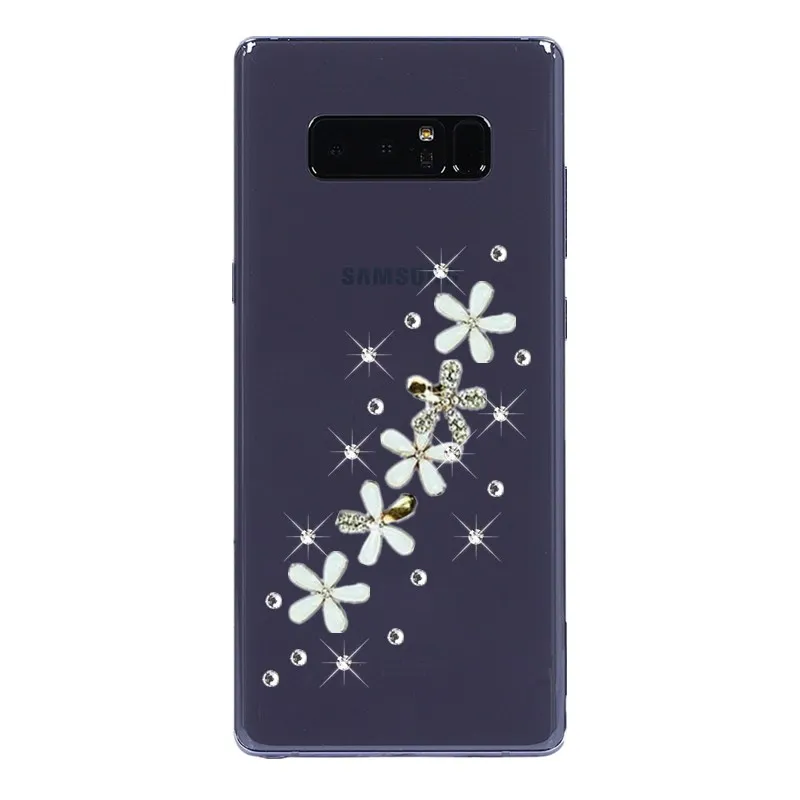 Note 8 9 5 Bling Rhinestone Case for Samsung Galaxy A6 Plus A8 2018 J7 Neo J3 J5 A3 A5 A7 2016 2017 Glitter Phone Cover A2 Core |