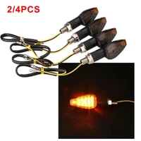 new 2pcs4pcs universal motorcycle motorbike turn signal led blinker light lamp car accessories motorcycle dropshipping in stock