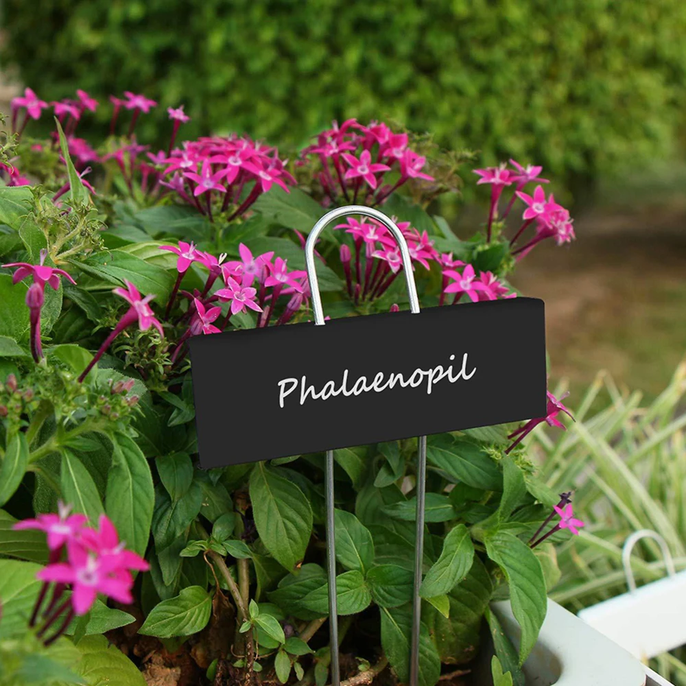 

10PCS Plant Labels Reusable Metal Plant Flower Labels Markers Garden Tags Decor Tools Practical New Arrival