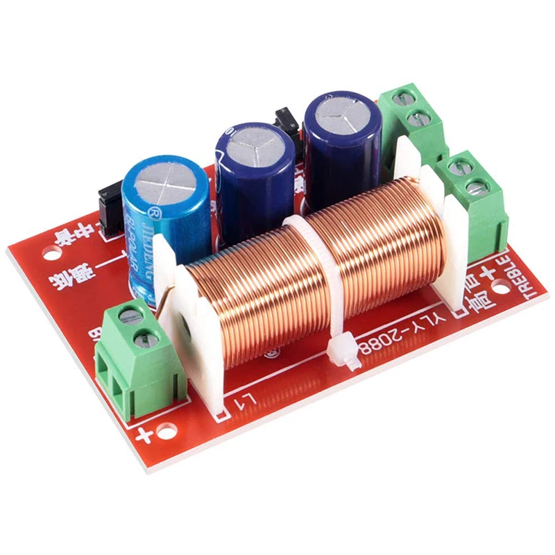 400W Регулируемый ВЧ/бас делитель частоты компонентов 2 полосная Динамик o