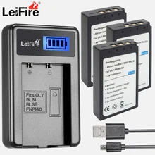 3 шт. BLS 1 Перезаряжаемые Батарея + ЖК дисплей USB Зарядное