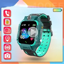 Q19 Kids Smart Watch GPS For Children SOS Call Phone Smartwatch For Girs Boys Sim Card Photo Waterproof Clock Gift IOS Android