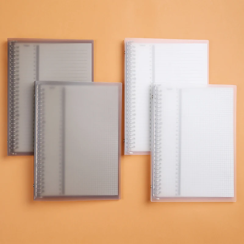 Блокнот А5 на металлической линейке Водонепроницаемый школьный блокнот простой
