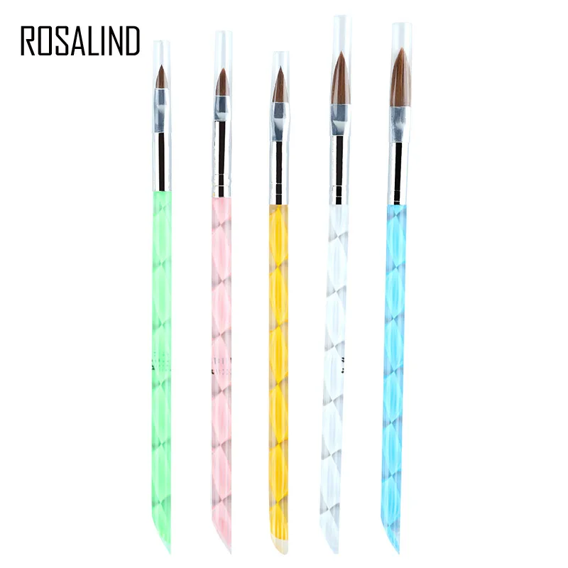 Кисточки ROSALIND для маникюра многофункциональный набор инструментов дизайна