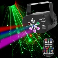 laser lamp projektor uv 68 hole pattern stage lighting starry sky dj party lights projection lamp ktv bar voice control light